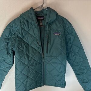 Patagonia diamond quilted box Hoody Jacket